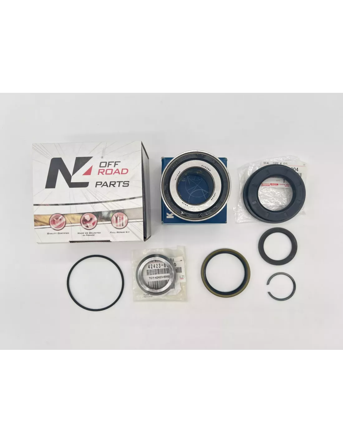 Kit Roulement de Roue Arrière avec Disques sans ABS