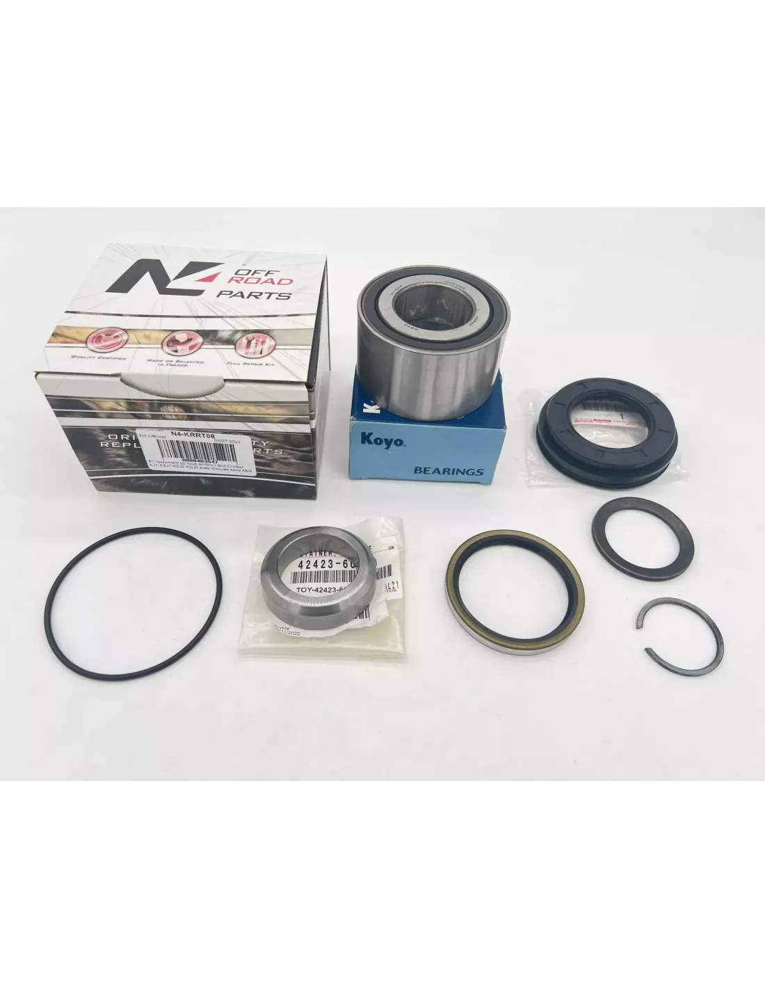 Kit roulement de roue arrière Land Cruiser LJ7 KZJ7 KZJ9 KDJ9 avec