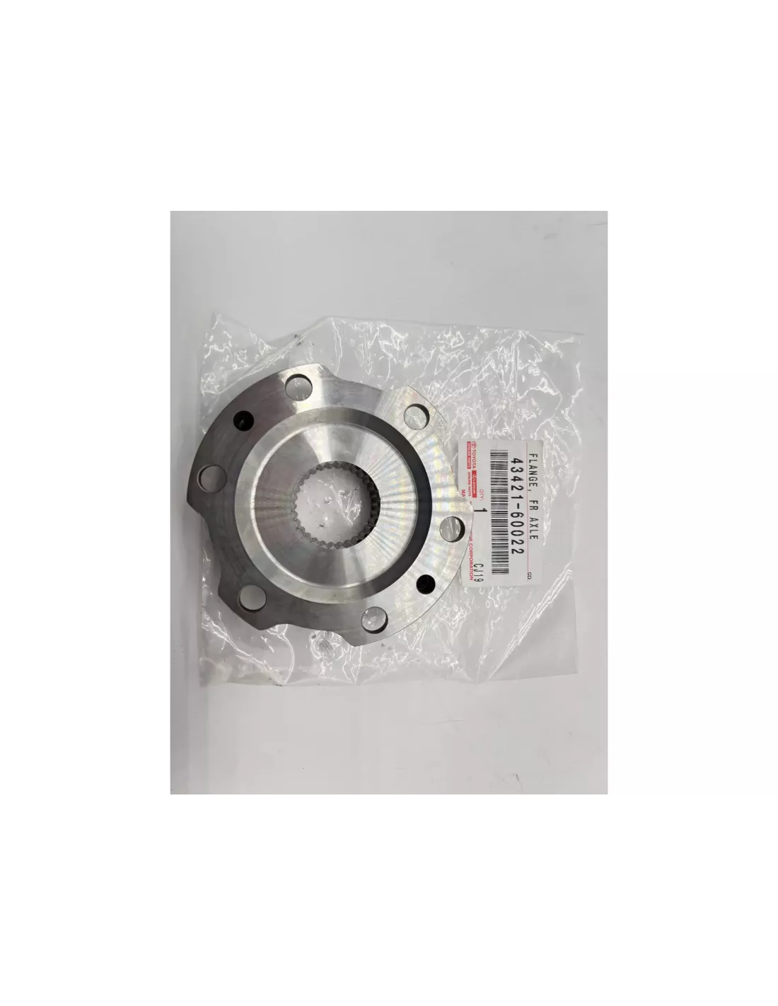 Flasque main meneuse de pont avant pour HDJ80 sans ABS TOYOTA -