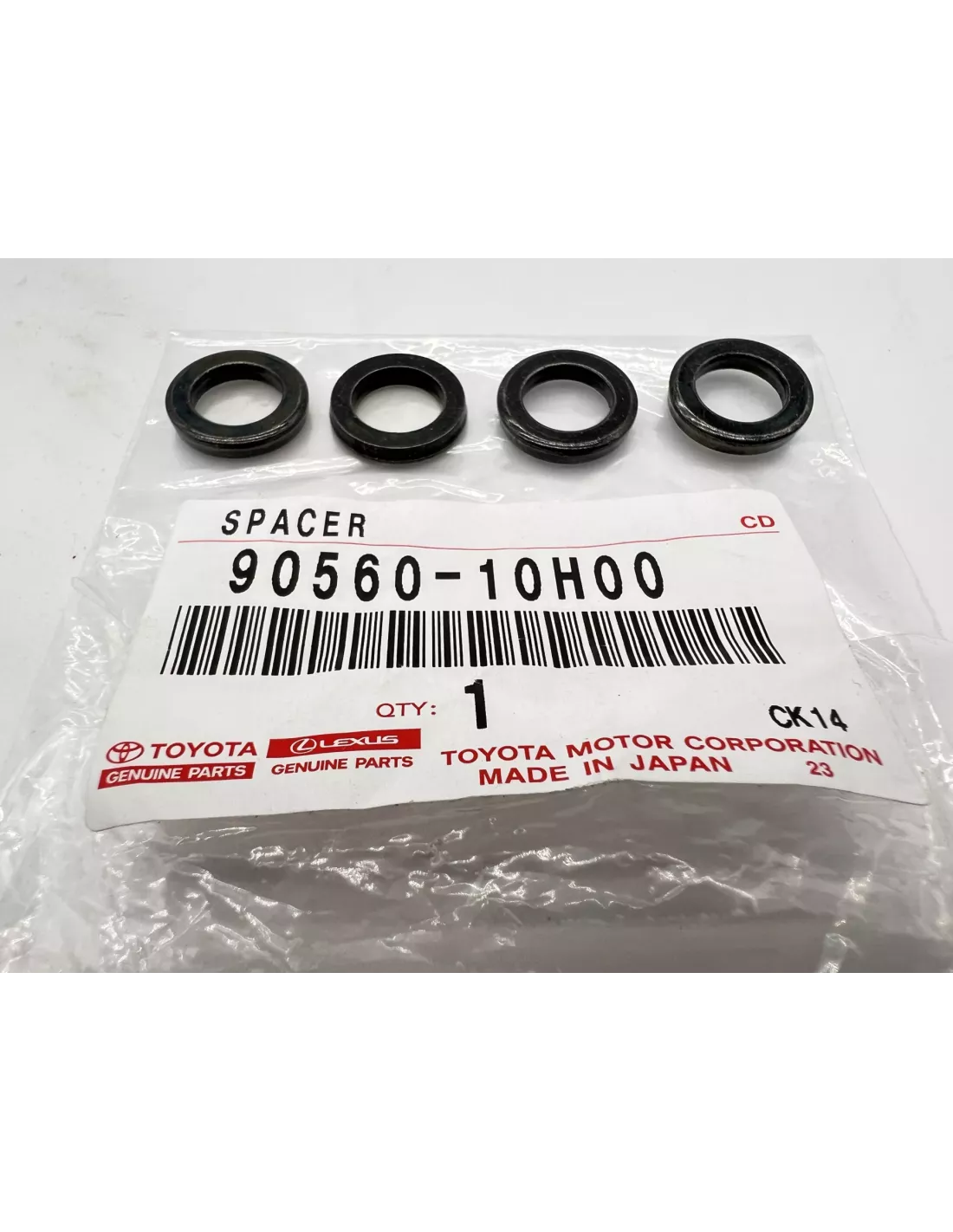 Jeu 4 rondelles Ø10mm pour boulon arbre transmission TOYOTA -