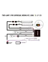 FAISCEAU 2 PHARES LONG - GAMME ST / LINEAR