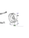 Volant moteur KZJ7 KZJ9 avant 06/1998 TOYOTA - accessoire 4x4
