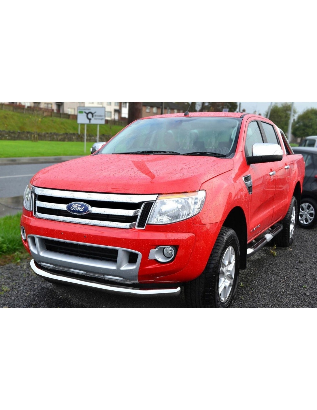 Barre de pare-choc inox Ford Ranger
