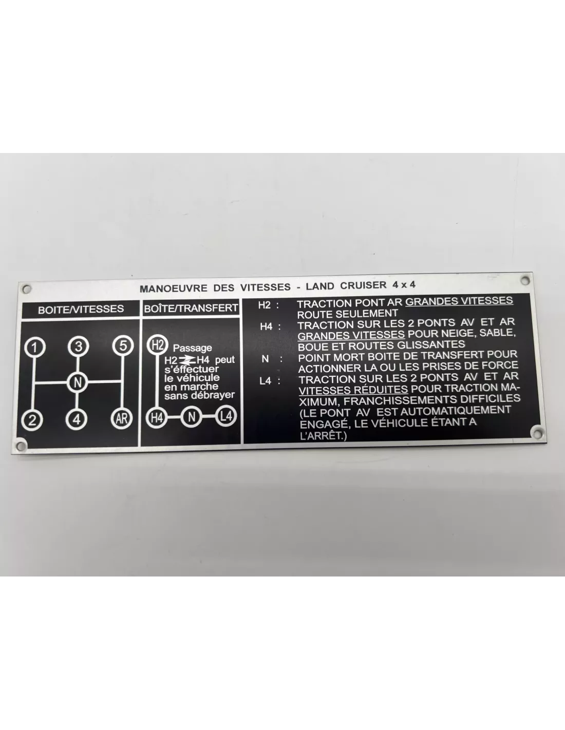 Plaque de Transmission J4 BV5 Dtc Parts