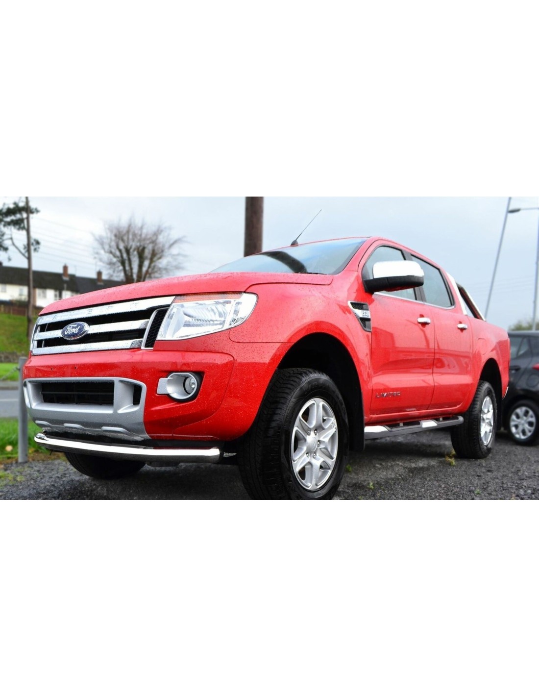 Barre de pare-choc inox Ford Ranger