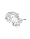 Boite de transfert complète Hilux Revo TOYOTA - accessoire 4x4