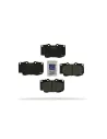 PLAQUETTES DE FREIN AV PEDDERS TOYOTA HILUX VIGO (Pour disqu