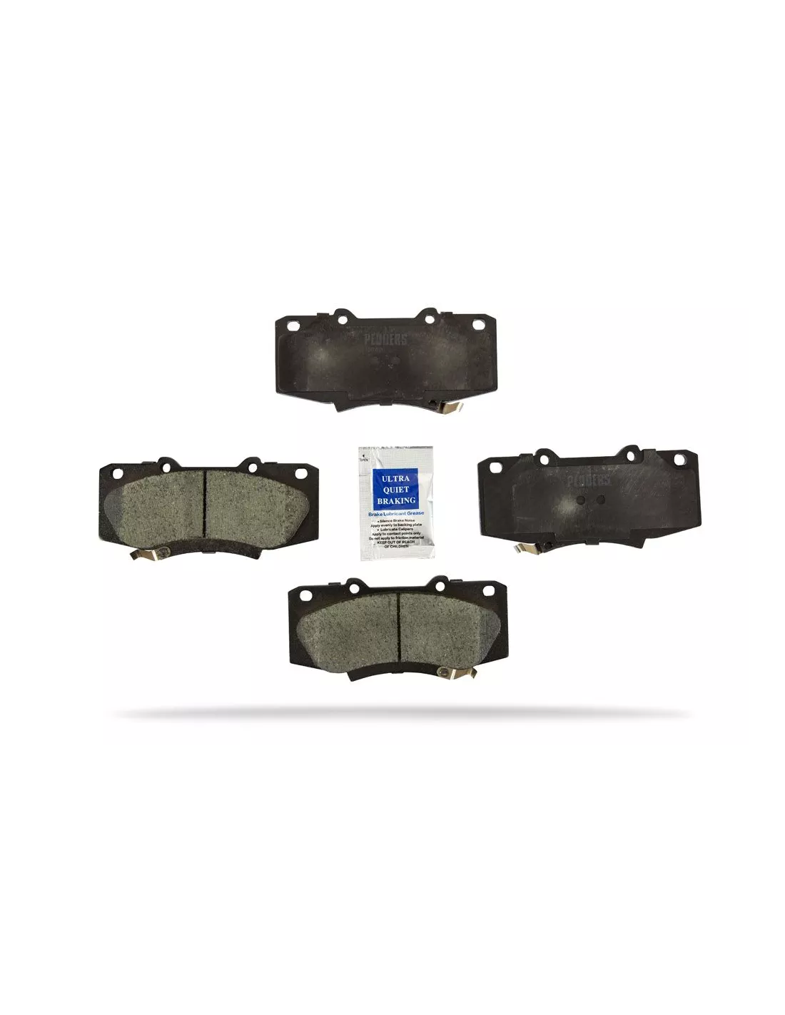 PLAQUETTES DE FREIN AV PEDDERS TOYOTA HILUX VIGO (Montage AD