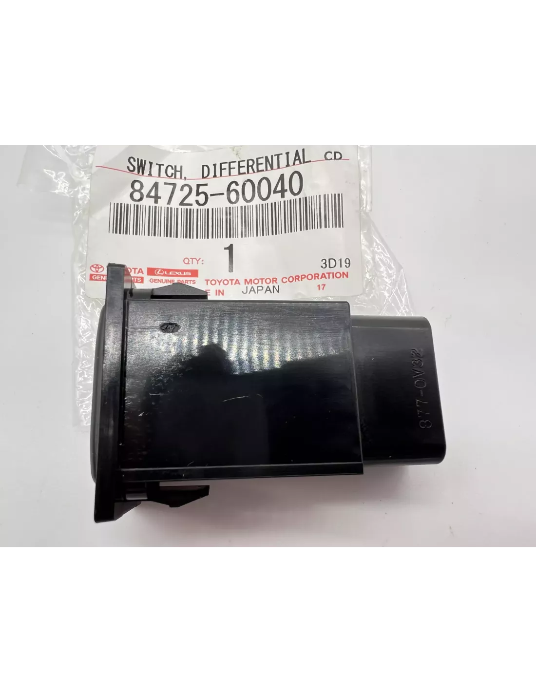 Interrupteur blocage de différentiel central HDJ80 24s TOYOTA -