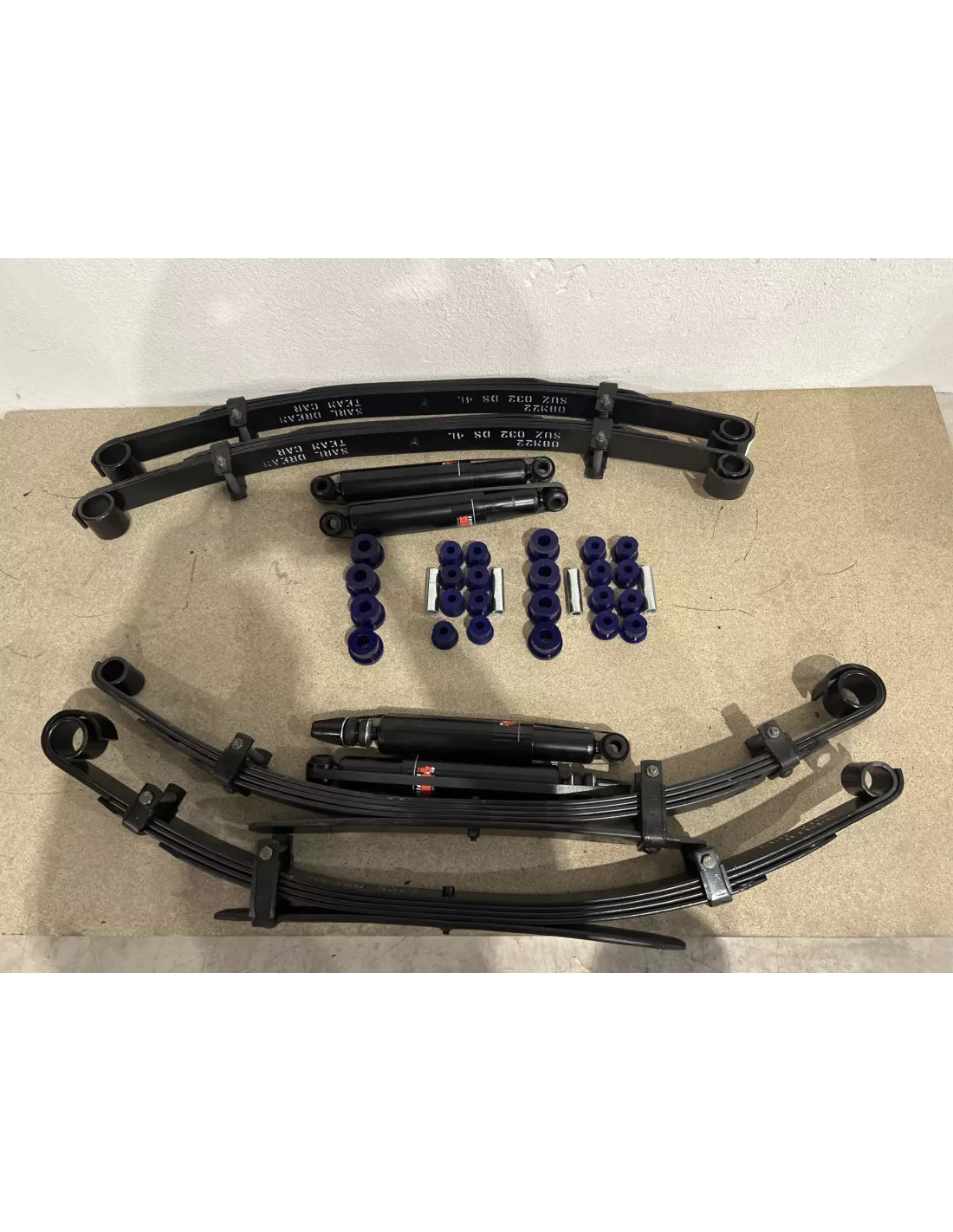 Kit suspension medium +5cm pour Suzuki Santana 410 413 Samurai -