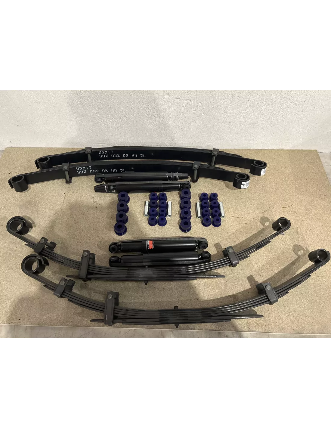 Kit suspension medium +5cm pour Suzuki Santana Samurai - Diesel