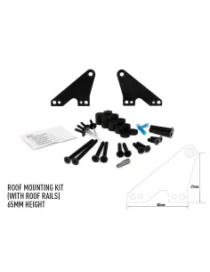 KIT MONTAGE TOIT (avec rails de toit) - 65mm - RRR / T