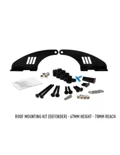 KIT MONTAGE TOIT LR DEFENDER - H 67mm / P 70mm - RRR-28 / Li
