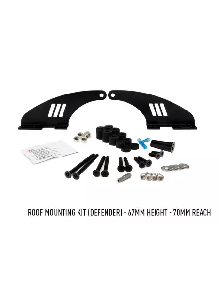 KIT MONTAGE TOIT LR DEFENDER - H 67mm / P 70mm - RRR-28 / Li
