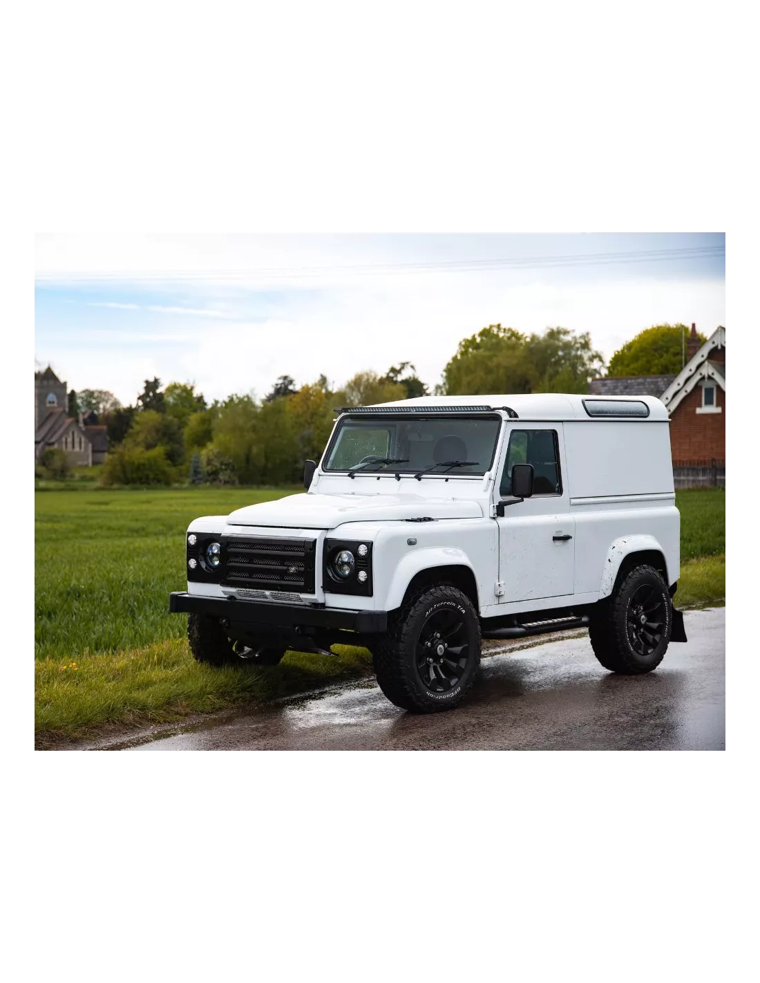 KIT MONTAGE TOIT LR DEFENDER - H 67mm / P 70mm - RRR-28 / Li