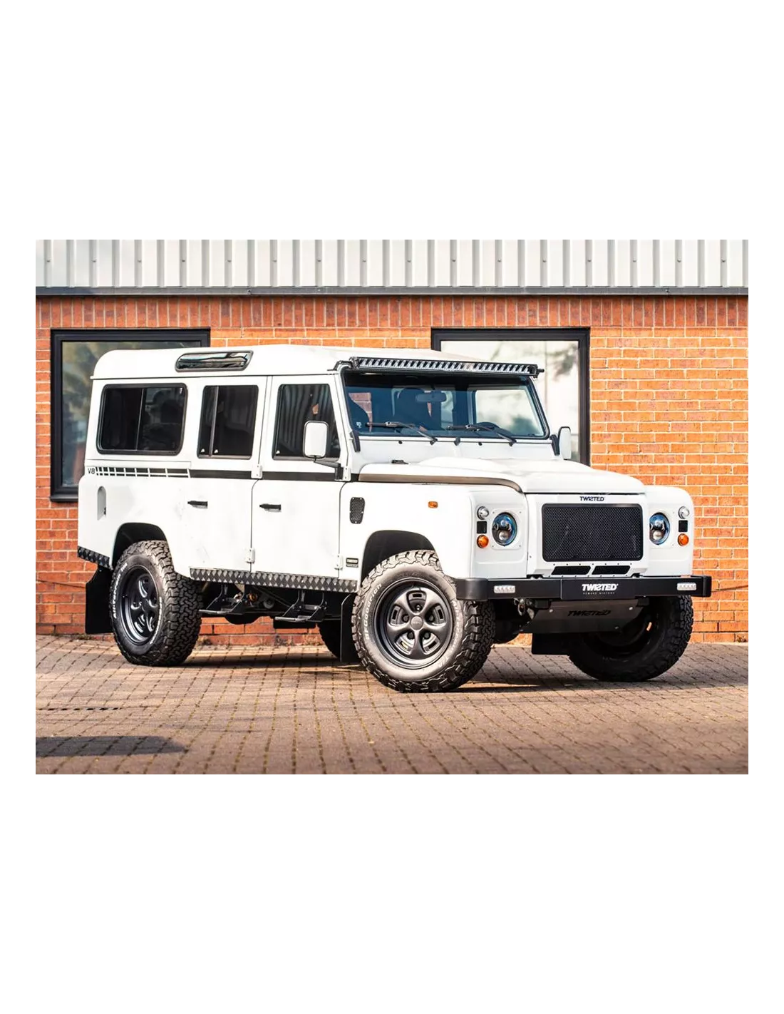 KIT MONTAGE TOIT LR DEFENDER - H 67mm / P 70mm - RRR-28 / Li