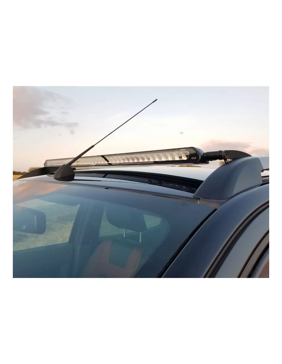 KIT MONTAGE TOIT FORD RANGER (avec rails de toit) - H 42mm /