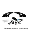 KIT MONTAGE TOIT FORD RANGER (avec rails de toit) - 57mm / P