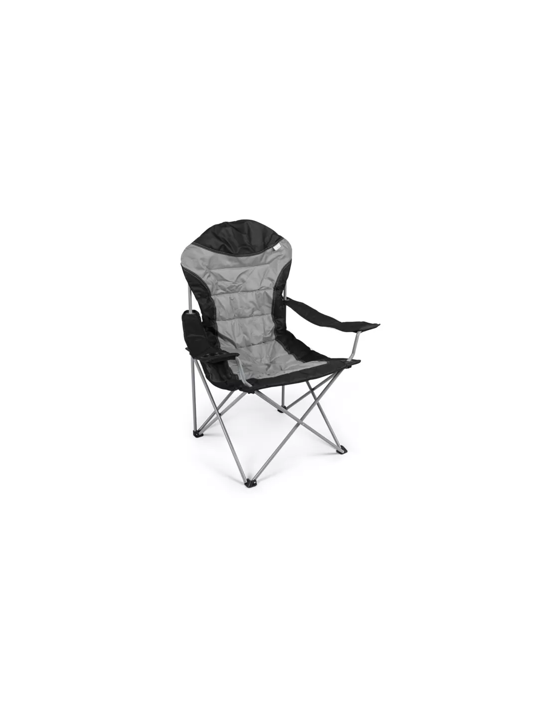 FAUTEUIL KAMPA XL DOSSIER HAUT GRIS