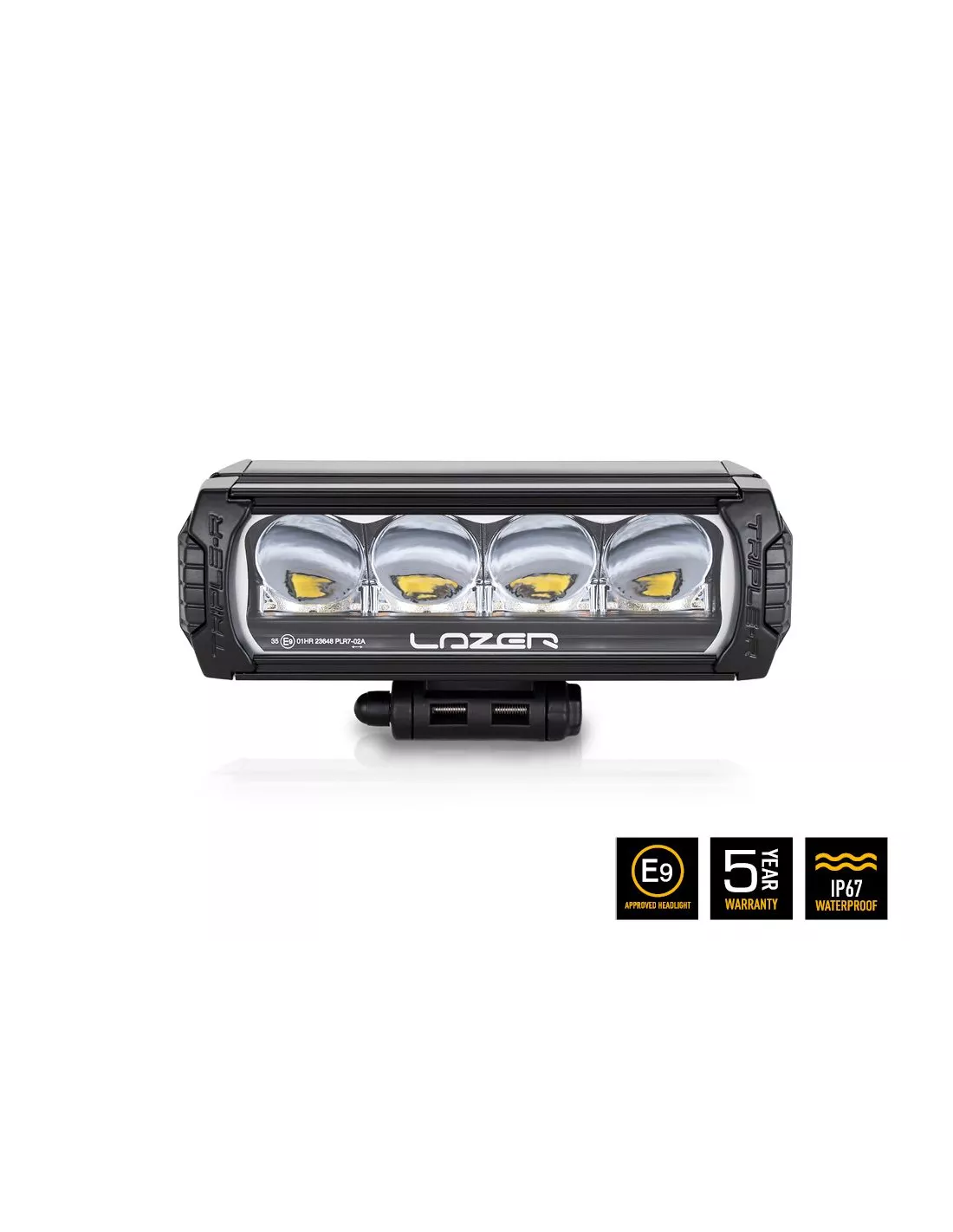 PHARE LED LAZER TRIPLE-R 4 (750) Gen2 NOIR - Avec feux de po