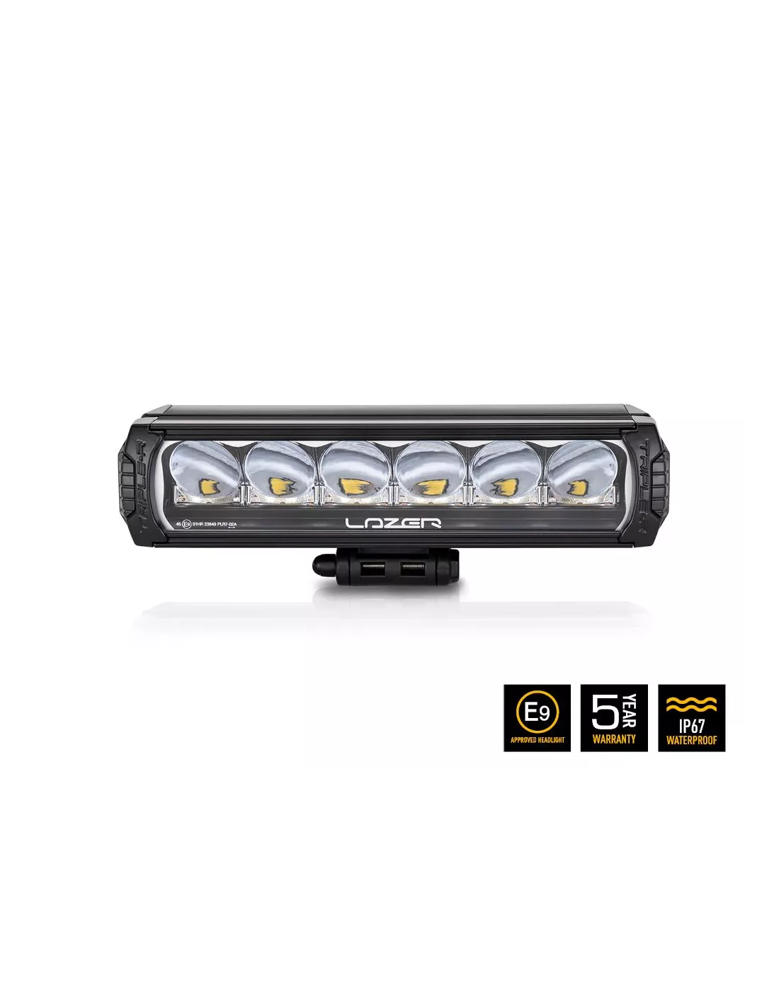 PHARE LED LAZER TRIPLE-R 6 (850) Gen2 NOIR - Avec feux de po