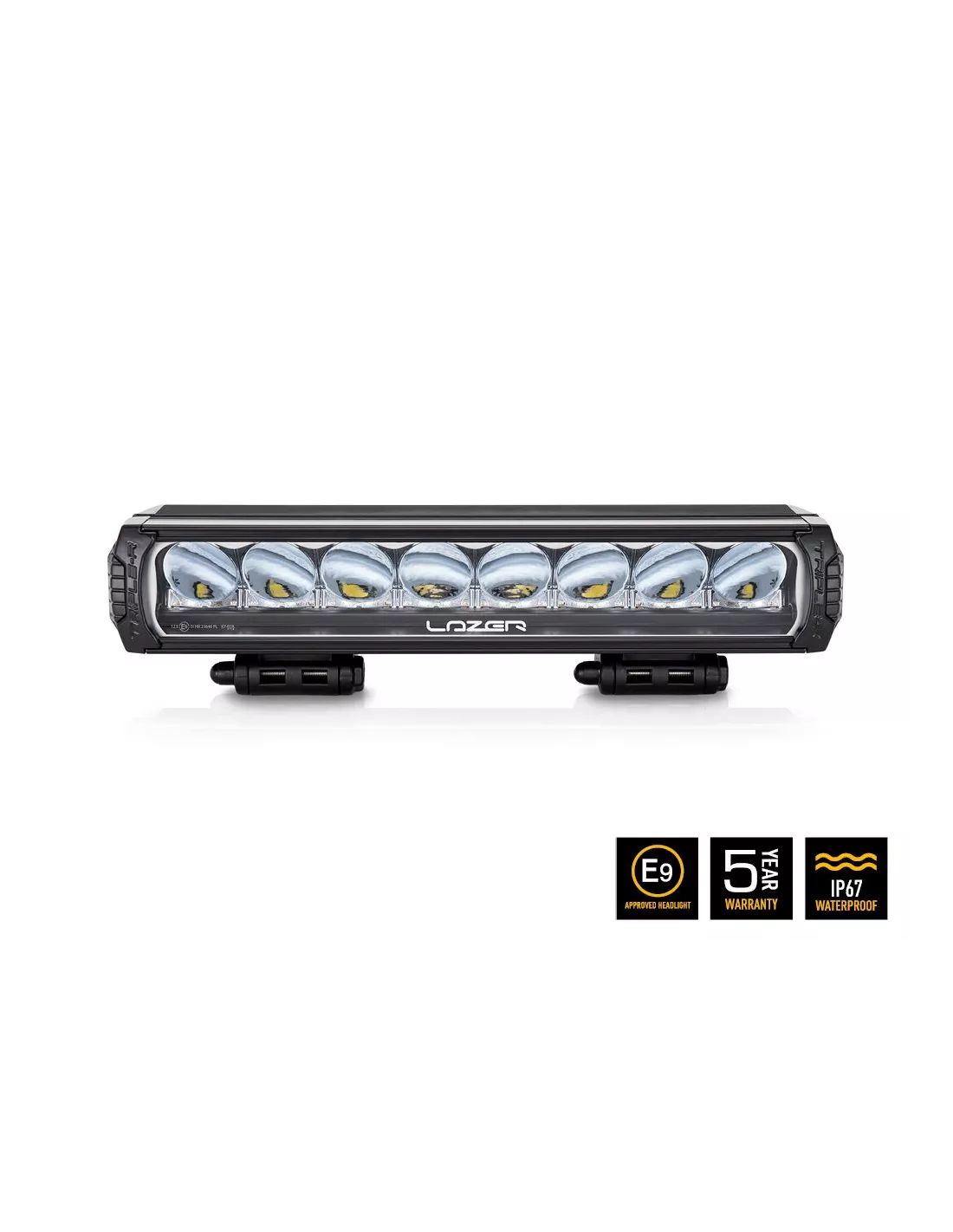 PHARE LED LAZER TRIPLE-R 8 (1000) Gen2 NOIR - Avec feux de p
