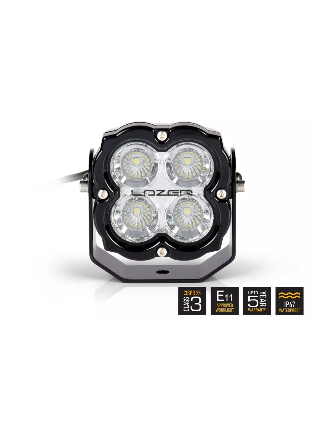 PHARE LED LAZER UTILITY-45 Gen2 NOIR - FIXATION SLIM