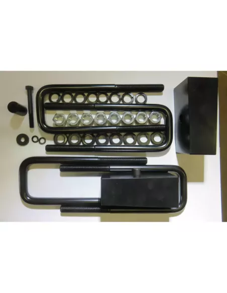 Paire de cales de lames de suspension 45mm Hilux Vigo Revo et Dmax