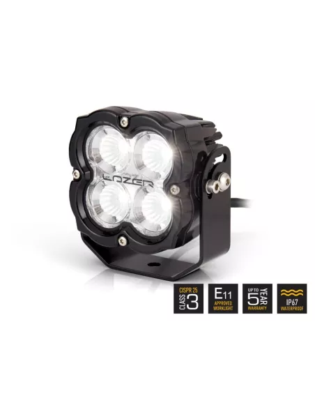 PHARE LED LAZER UTILITY-80 Gen2 NOIR - FIXATION SLIM