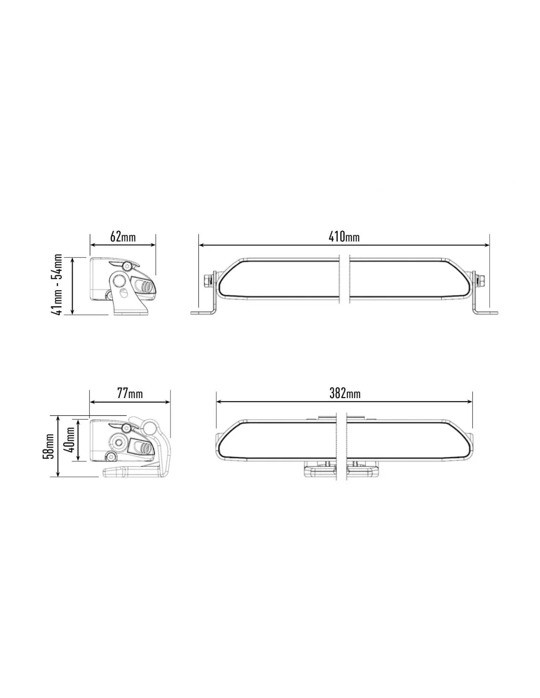 PHARE LED LAZER LINEAR 12