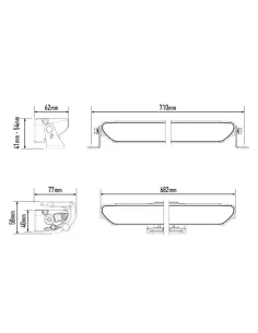 PHARE LED LAZER LINEAR 24 FLOOD 2