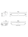 PHARE LED LAZER LINEAR 24 FLOOD