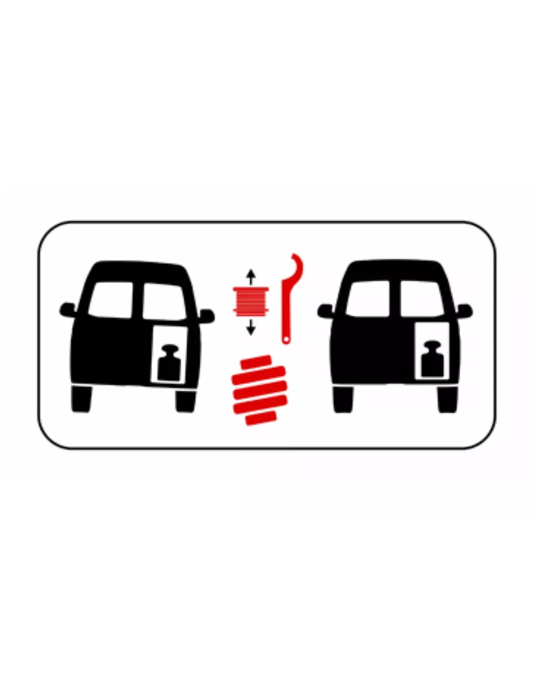 Kit de Ressorts Hd Ajustables en Hauteur Transporter T5