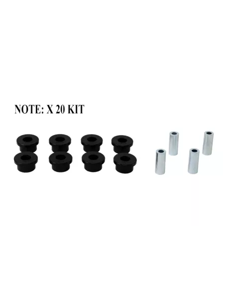 Kit Silent Bloc Polyuréthane Tirants Pont Arrière