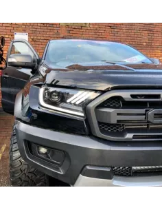 Phares avant type Mustang pour Ford Ranger