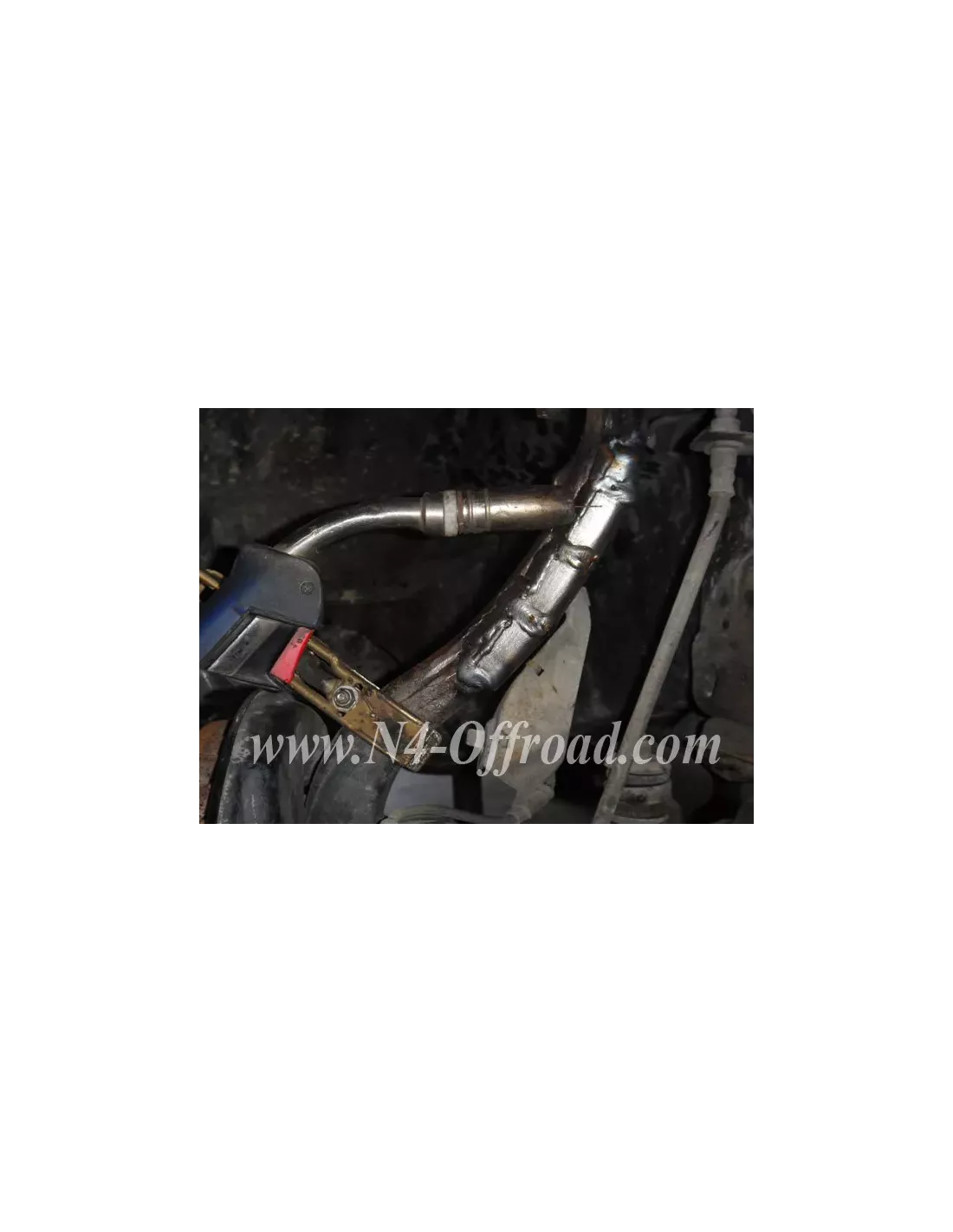 Kit de renforts de fusées avant à souder pour Toyota Land Cruiser