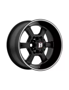 JANTE BALLISTIC 845 8 X 16 6x139.7 ET0 CB110 BLACK