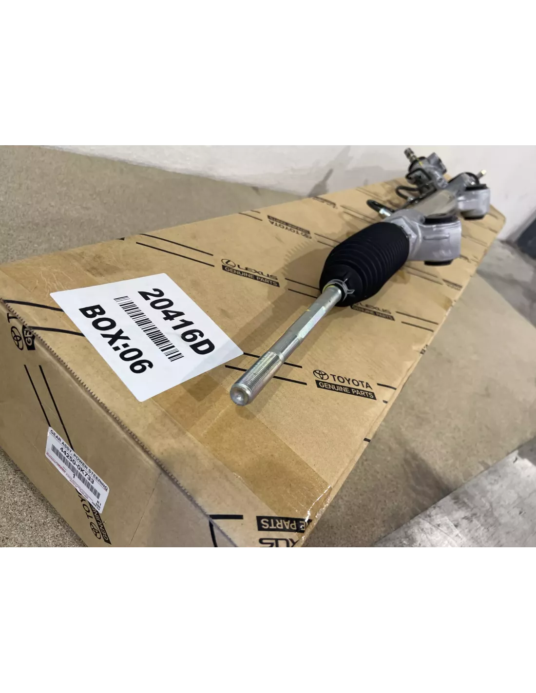 Crémaillère de Direction Livrée sans Rotules Toyota Hilux