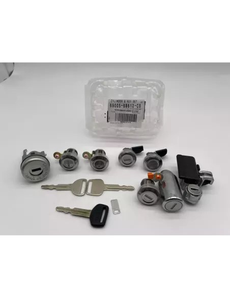 Kit barillet complet avec 3 clefs Land Cruiser Série 7 1999+ TOYOTA -