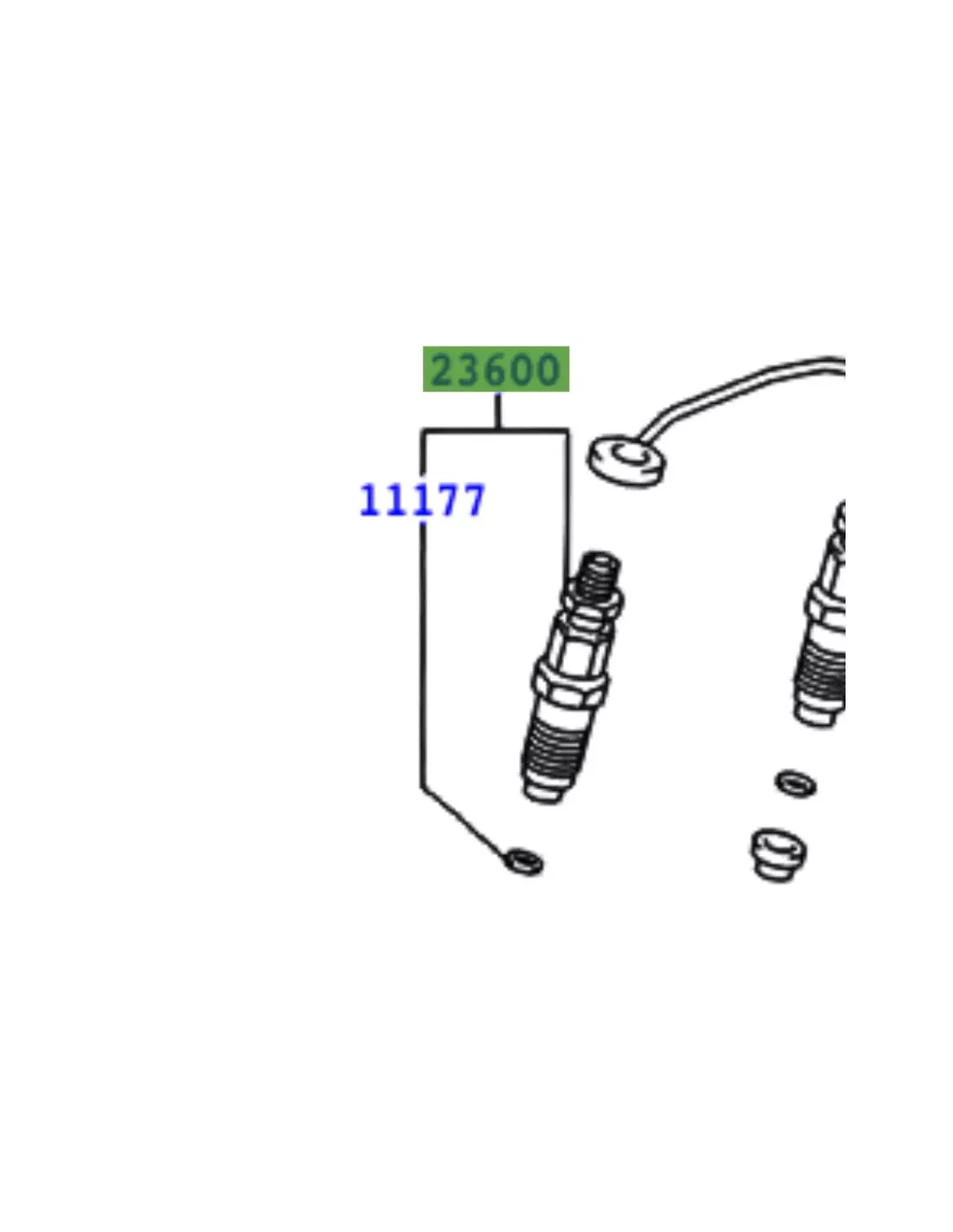 Injecteur Complet Toyota Land Cruiser KZJ7/KZJ9