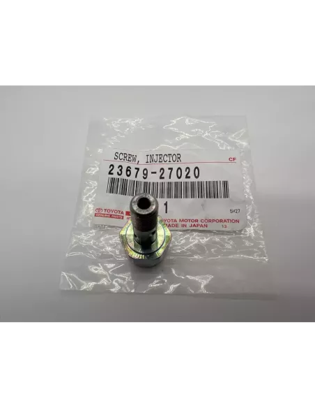 Vis creuse de rampe de retour d'injecteur KDJ9 KDJ12 163cv TOYOTA -