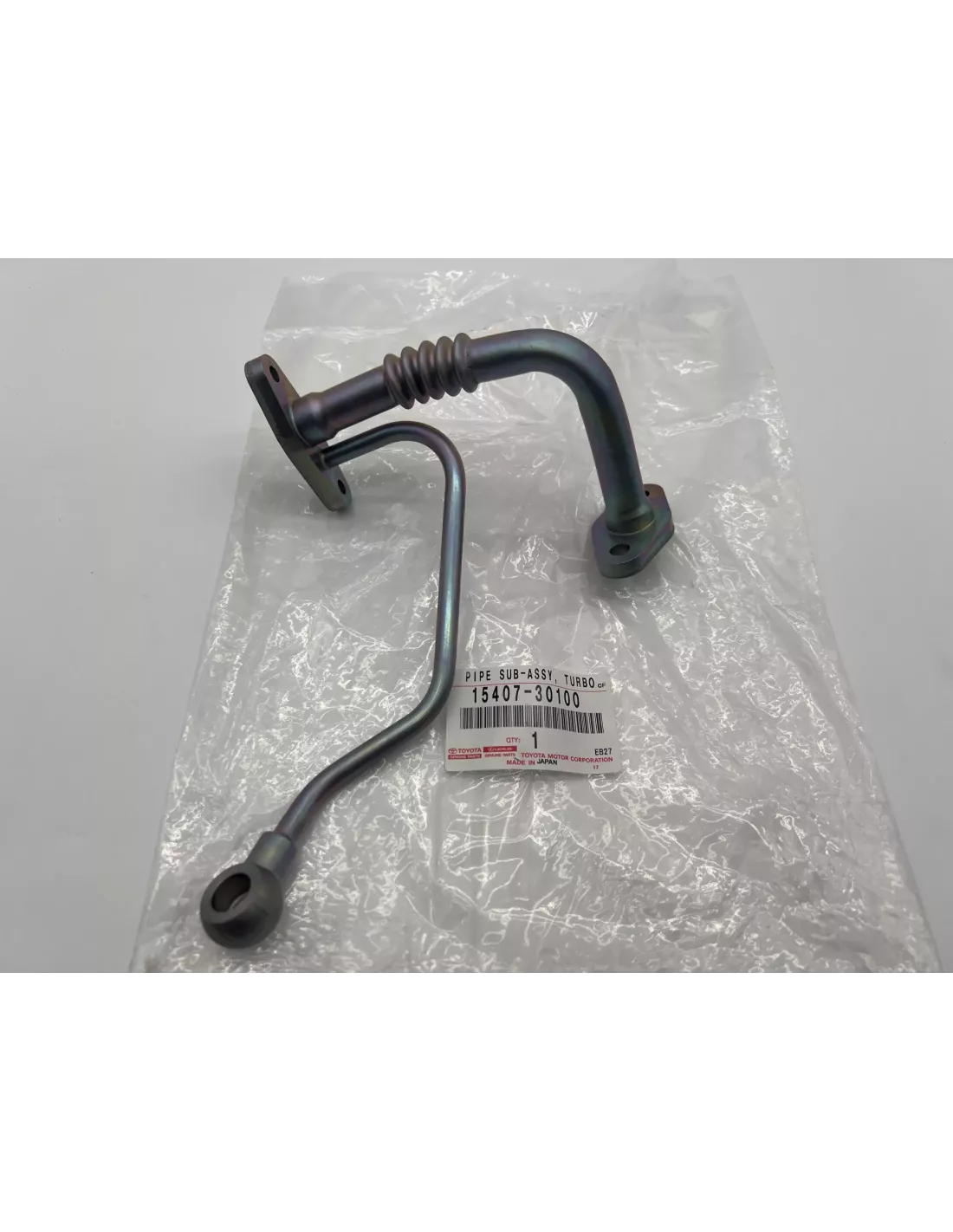 Tube Rigide Alimentation Huile Turbo Toyota Land Cruiser