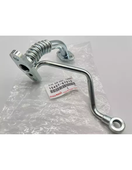 Tube Rigide Alimentation Huile Turbo Toyota Land Cruiser