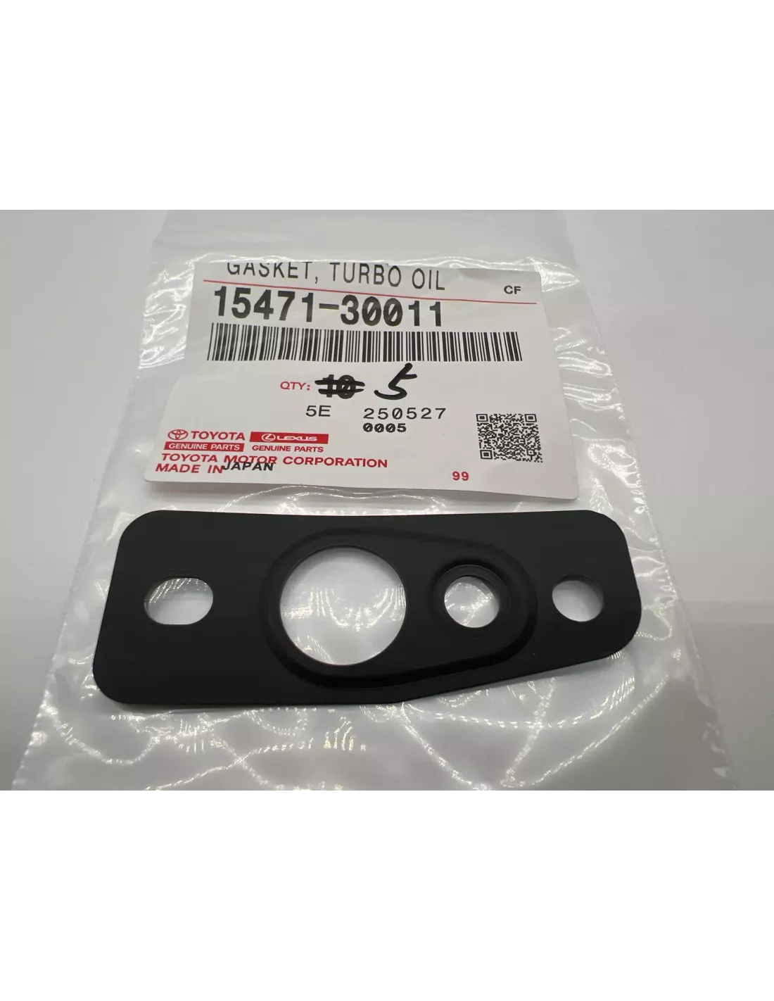 Joint arrivée huile sous turbo KDJ9 KDJ12 KDJ15 Hilux D4-D TOYOTA -