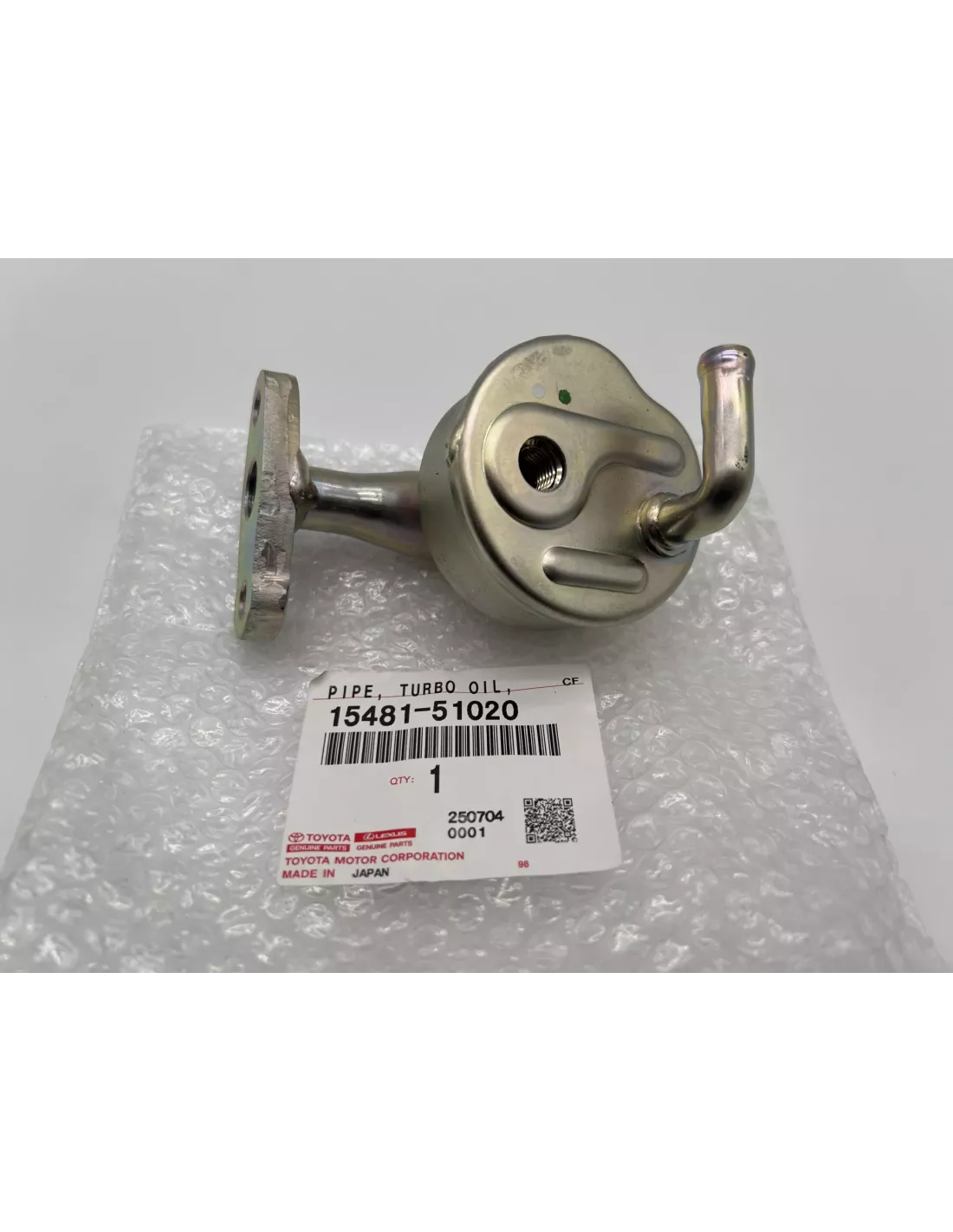 Receveur Huile Turbo Droit Toyota Land Cruiser VDJ200