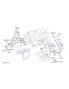 Conduite sur Turbo Alimentation Huile Turbo Gauche Toyota