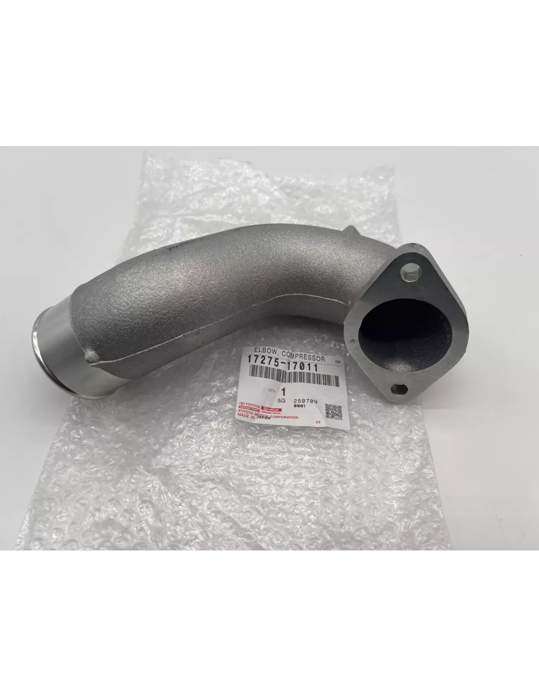 Coude aluminium entre turbo et intercooler HDJ100 avant 08/2002
