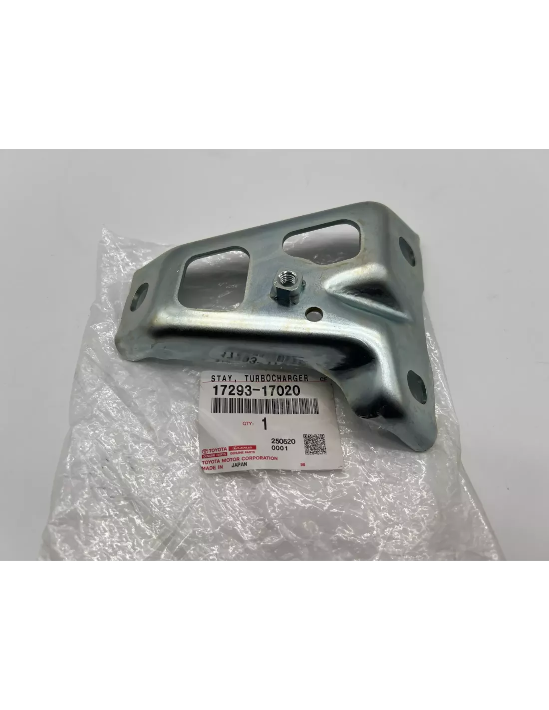 Patte métallique support turbo HDJ80 HDJ100 TOYOTA - accessoire 4x4