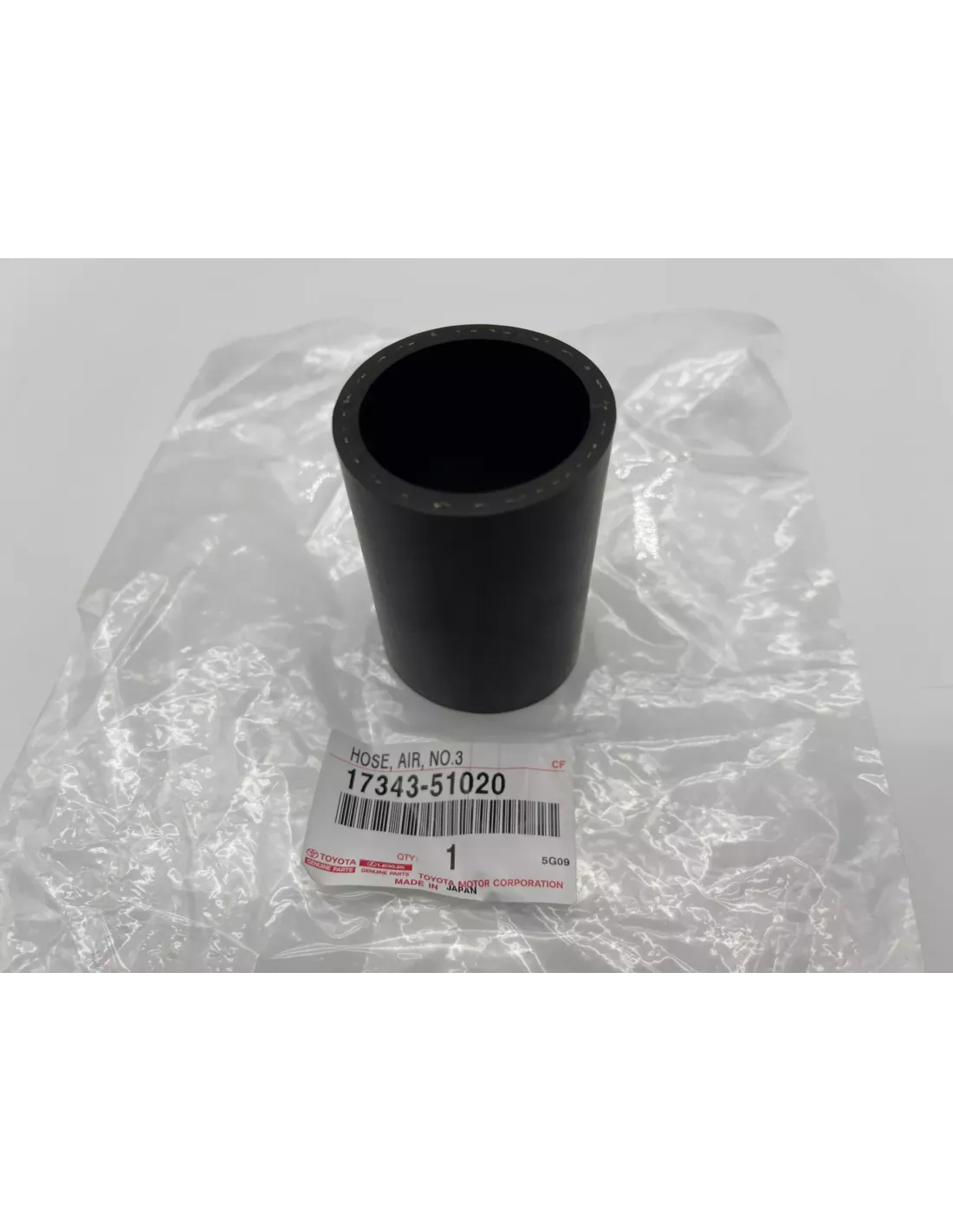 Flexible Entre Tubes Rigides Entrée Air Turbo Droit Toyota