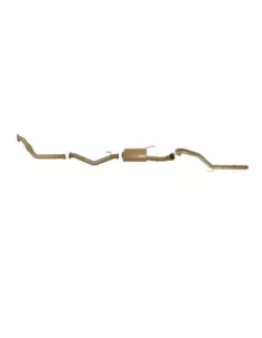 Ligne 3 complète d'échappement après turbo King Brown Toyota Land 2
